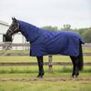 vidaXL Paardendeken Donkergroen en Zwart 75 cm Polyester