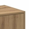 vidaXL Apothekerskast 30x41x77,5 cm bewerkt hout artisanaal eikenkleur