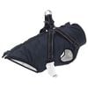 vidaXL Hondenjas Marineblauw L32 Fleece en polyester