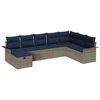 vidaXL Tuin Sofa Set 8 st Poly riet