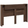 vidaXL Hoofdbord Bruin Eiken 160 x 16,5 x 103,5 cm Bewerkt hout