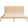 vidaXL Bedframe extra lang zonder matras massief hout 160x210 cm