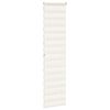 vidaXL Zebra rolgordijn 55x200 cm stofbreedte 50,9 cm marmerbeige