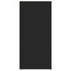 vidaXL Dressoir 40x33x70 cm bewerkt hout zwart