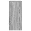 vidaXL Plantenstandaards 2 st 30x30x70 cm bewerkt hout grijs sonoma