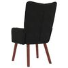 vidaXL Fauteuil Zwart 63 x 67 x 94 cm Fluweel