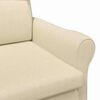 vidaXL Fauteuil Cr&egrave;me 76 x 94 x 102 cm Stof