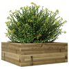 vidaXL Plantenbak 60x60x23 cm geïmpregneerd grenenhout