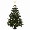 vidaXL Kerstboomstandaard Zwart 40 x 40 x 21 cm Staal