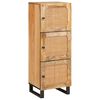 vidaXL Hoge kast Bruin 40 x 33 x 110 cm Massief Mango Hout