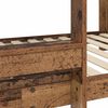 vidaXL Bunk Bed voor Kinderen Oudhout 80 x 160 cm Bewerkt hout