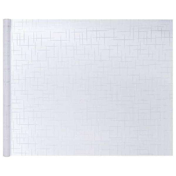 vidaXL Raamfolies 2 st mat sterrenpatroon PVC