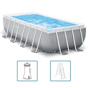 Intex Zwembadset Prism Frame rechthoekig 400x200x100 cm