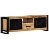 vidaXL Tv-meubel 100x30x35 cm massief ruw mangohout