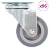 vidaXL 96 st Zwenkwielen 50 mm