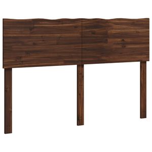 vidaXL Live Edge Hoofdbord ROSTOCK Donkerbruin 150 cm