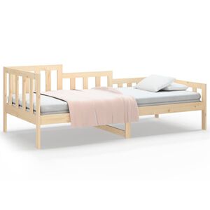 vidaXL Slaapbank zonder matras 80x200 cm massief grenenhout