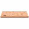 vidaXL Bureaublad 110x60x2,5 cm massief beukenhout
