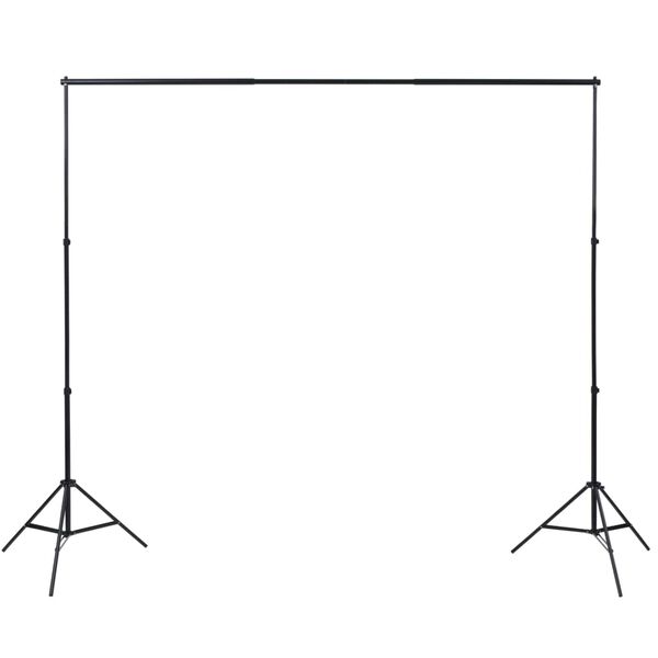 vidaXL Fotostudioset met achtergrond en verlichtingsset
