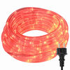 vidaXL Touwenlicht met touwlichten Rood 50 m PVC