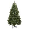 vidaXL Kunstkerstboom met 300 LED Groen 180 cm PVC en Metaal