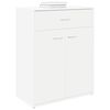 vidaXL Dressoir 60x30x75 cm bewerkt hout wit