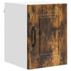 vidaXL Wandkast PORTO Gerookt eiken 30 x 31 x 40 cm Bewerkt hout