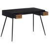 vidaXL Bureau 117x56,5x75 cm massief gerecycled teakhout