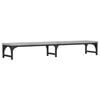 vidaXL Monitorstandaard 105x23x15,5 cm bewerkt hout grijs sonoma