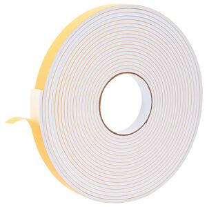 vidaXL Zelfklevende schuimtape Wit 20mm x 10m CR Schuim