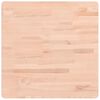 vidaXL Tafelblad vierkant 60x60x4 cm massief beukenhout