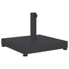 vidaXL Parasolvoet Donkergrijs 45 x 45 x 31,5 cm