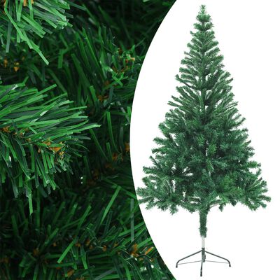 vidaXL Kunstkerstboom met verlichting en standaard 380 takken 150 cm