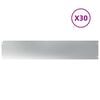 vidaXL Gazonranden 30 st 20x103 cm gegalvaniseerd staal