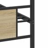 vidaXL Bedframe zonder matras hout sonoma eikenkleurig 90x190 cm