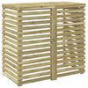 vidaXL Airconditioner hoes 110 x 58 x 105 cm Ge&iuml;mpregneerd grenenhout