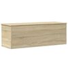vidaXL Opbergbox 102x35x35 cm bewerkt hout sonoma eikenkleurig