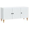 vidaXL TV-kast Wit 99 x 34,5 x 50 cm Bewerkt hout