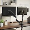 vidaXL Monitorbeugels 27 inch scherm gasveer 20 kg