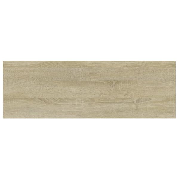 vidaXL Wandschappen 8 st 60x20x1,5 cm spaanplaat sonoma eikenkleurig