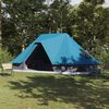 vidaXL Familie Tipi Tent met dak Blauw 680 x 430 x 270 cm