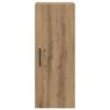 vidaXL Wandkast Artisan Eiken 34,5 x 34 x 90 cm Bewerkt hout