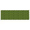vidaXL Balkonscherm met bladeren Groen en Geel 300 x 100 cm