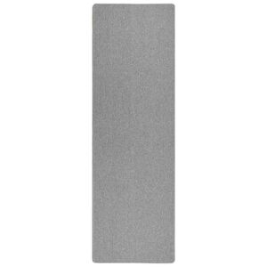 vidaXL Tapijt Loper Lichtgrijs 80 x 500 cm 100% Polypropyleen