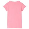 Kindershirt 104 felroze