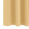 vidaXL Zwart-out Gordijnen met Ringen 2 pcs Beige 140 x 140 cm