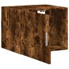 vidaXL Wandkast 50x42,5x40 cm bewerkt hout gerookt eikenkleurig
