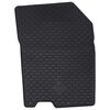 vidaXL Autobodemmat 4 pcs Zwart Geschikt voor Suzuki VITARA 2015-