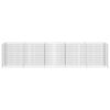 vidaXL Gabion plantenbak verhoogd 450x50x100 cm gegalvaniseerd staal