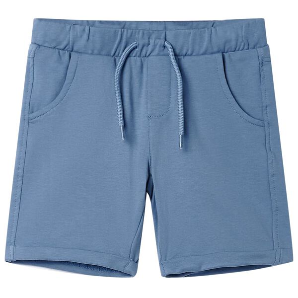 Kindershorts met trekkoord 104 donkerblauw
